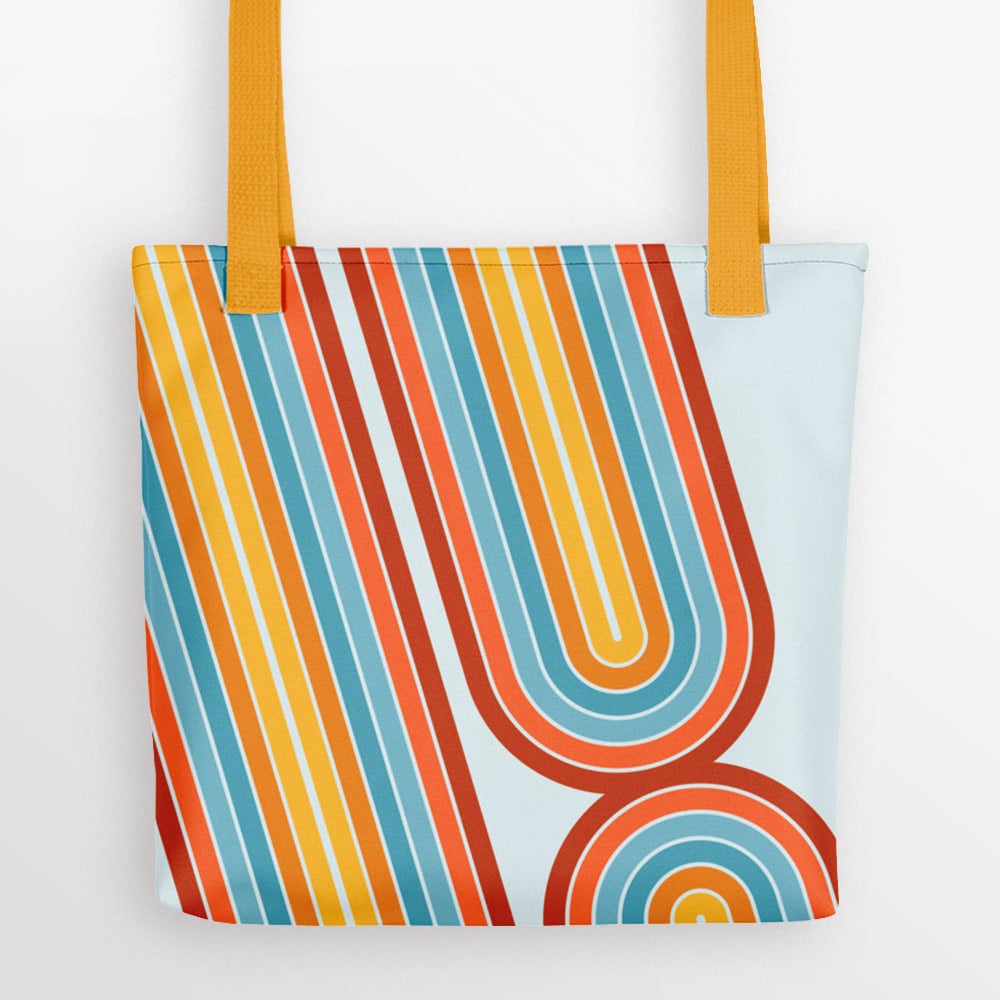 Image of Retro Motion Tote Bag