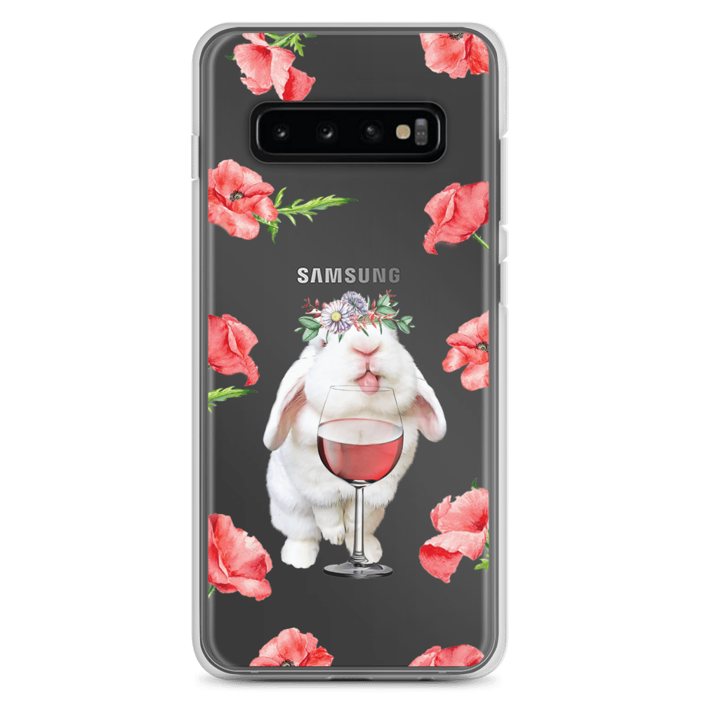 Image of Blanco 'Wine & Flowers' Samsung Case