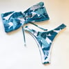 VICKY BANDEAU : BLUEWATER PALM x WHITE