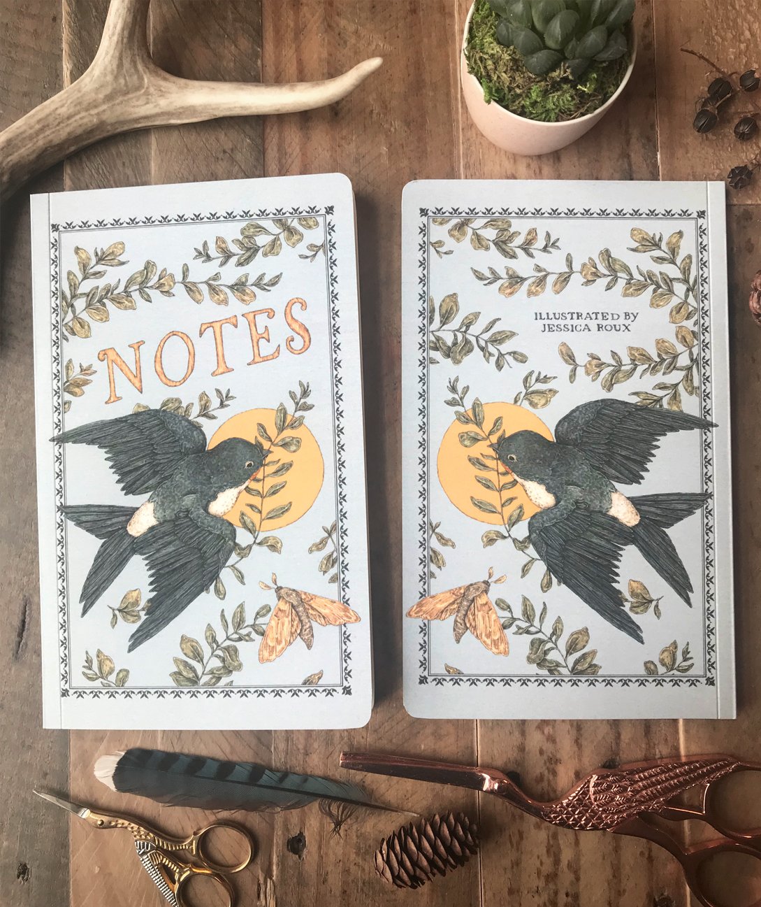 Victorian Bird Notebook | Jessica Roux