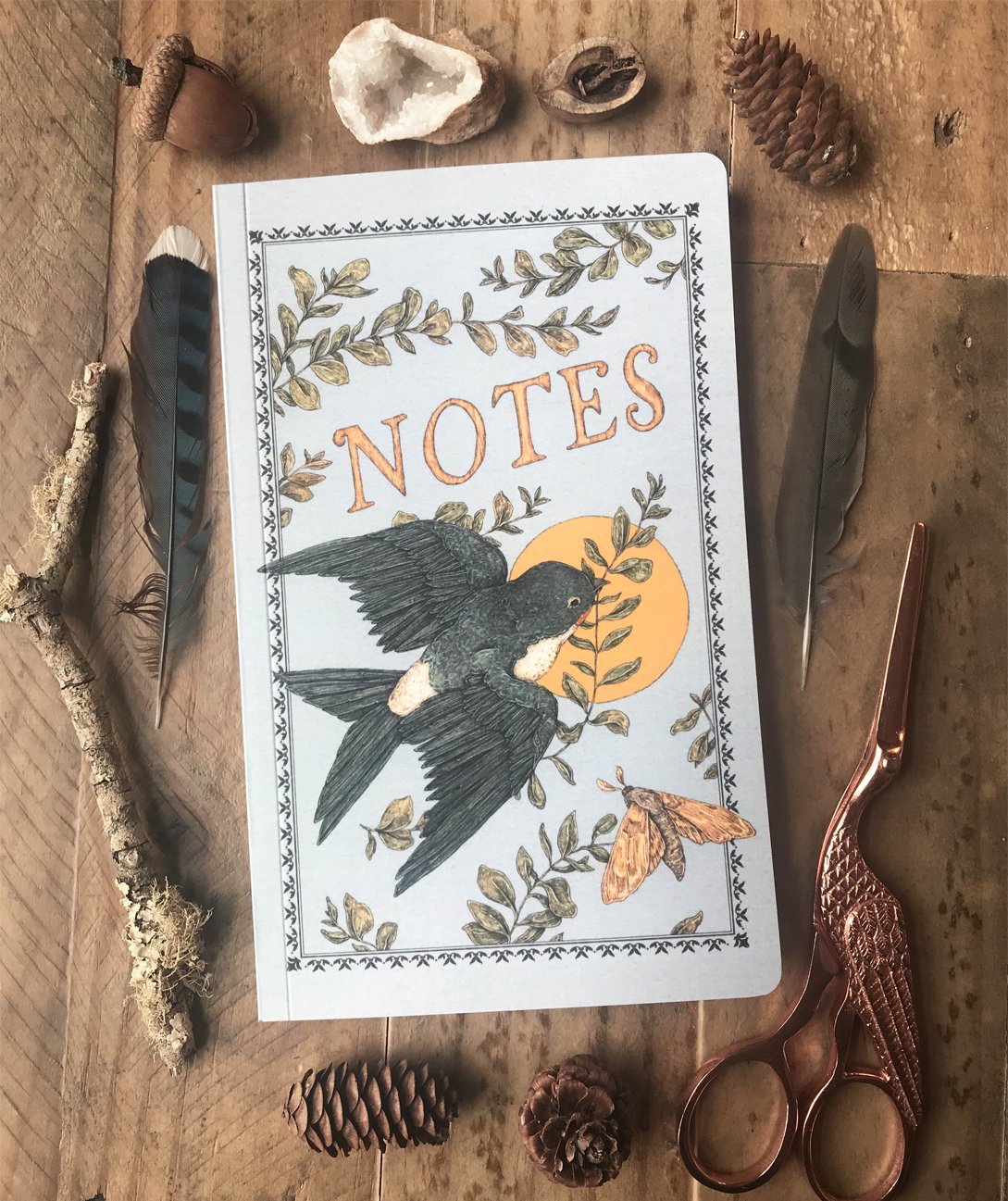 Image of Victorian Bird Notebook