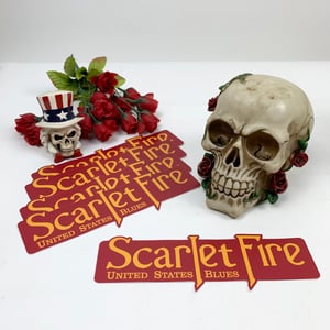 Scarlet Fire Bumper Sticker