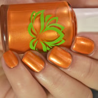 Image 3 of Orange Sorbet Nail Polish