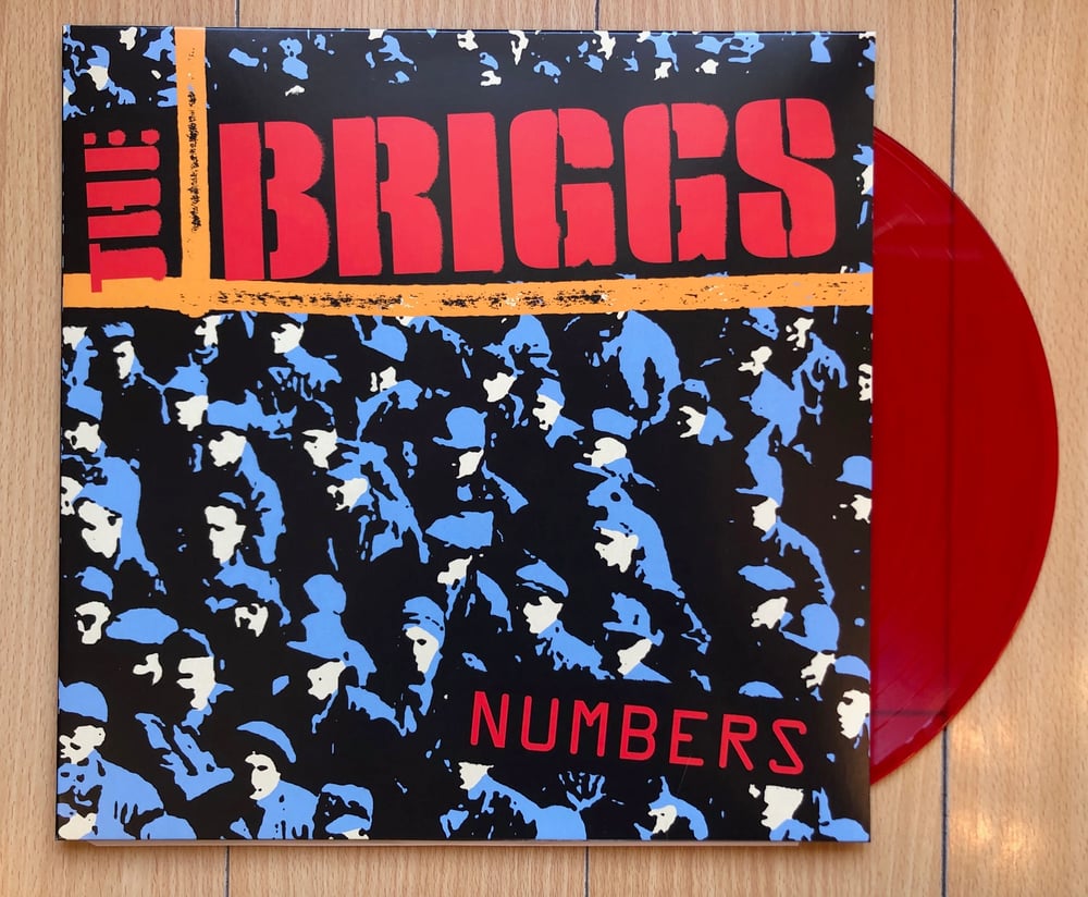 NUMBERS on red color vinyl