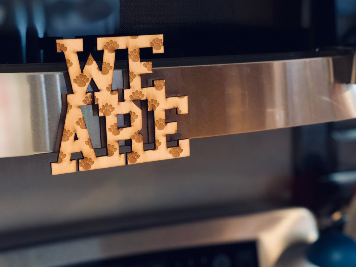 Image of We Are Paw Woody Magnet