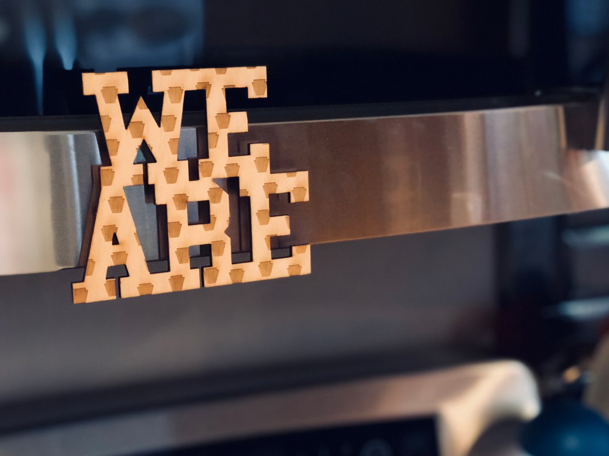 Image of We Are Keystone Woody Magnet 