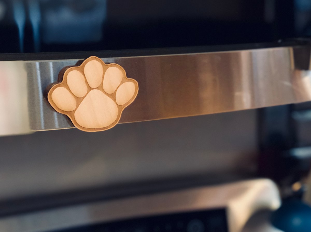 Image of Small Paw Magnet 