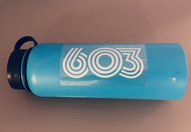 Image of Retro 603  vinyl sticker 