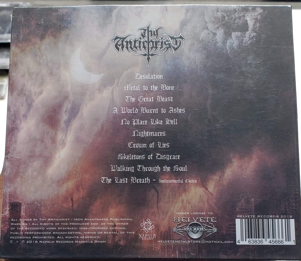 Image of Thy Antichrist - Wrath of the Beast Digipack 