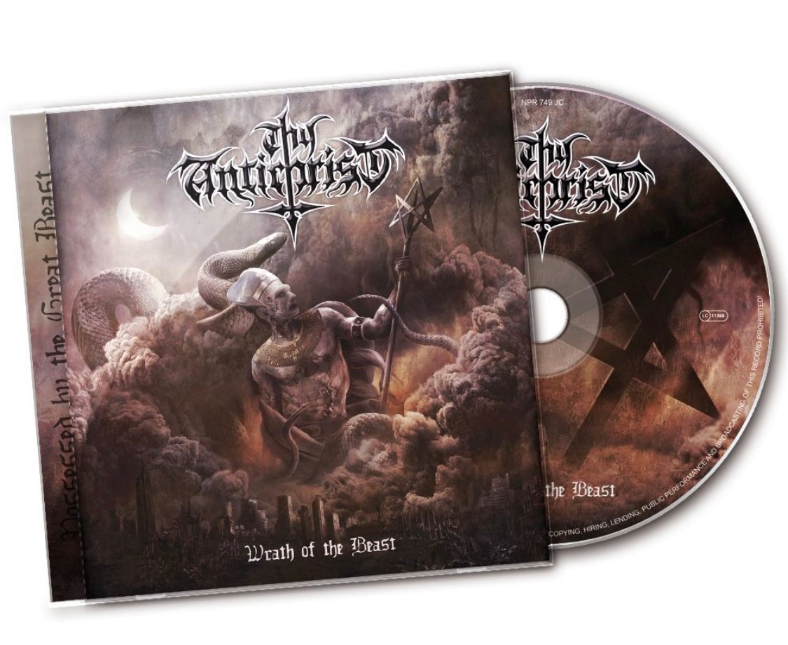 Thy Antichrist - Wrath of the Beast CD / THY ANTICHRIST Official Merch