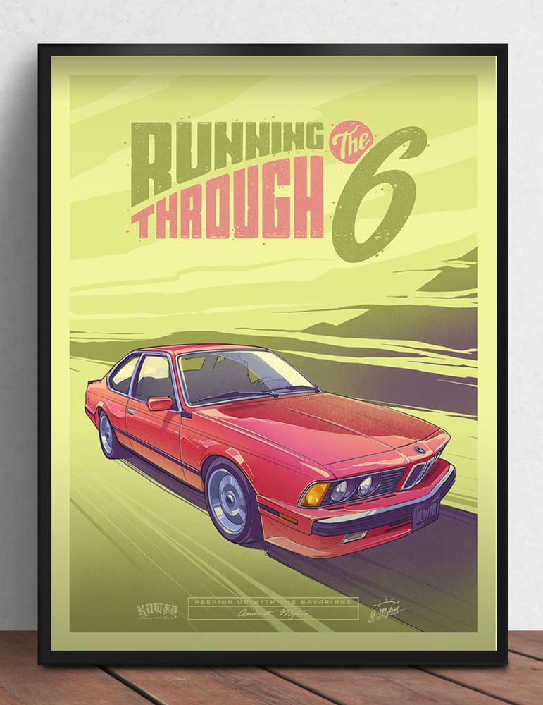 Image of Running Through The 6 Poster