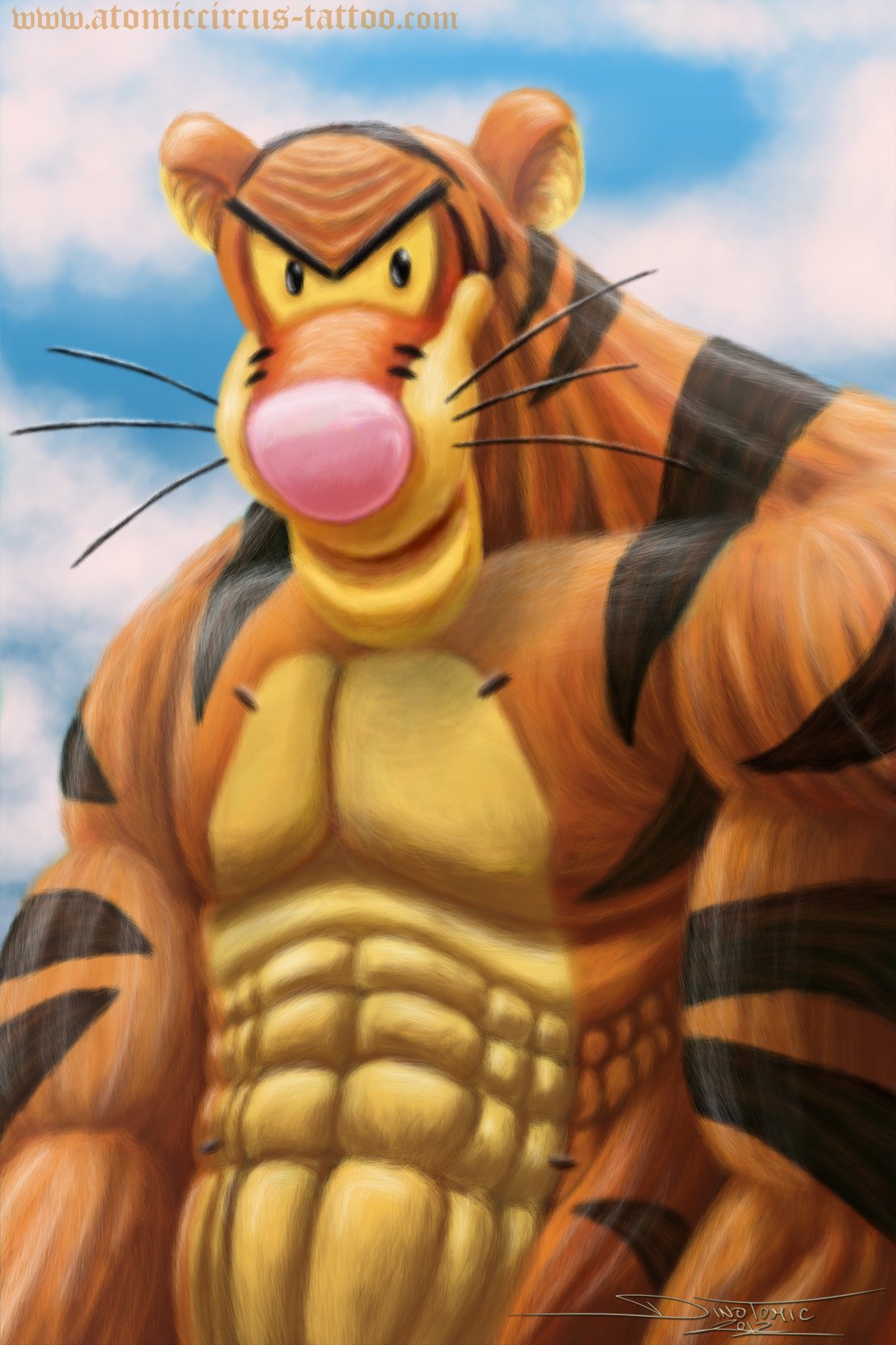 Image of #119 Tiger on Roids 