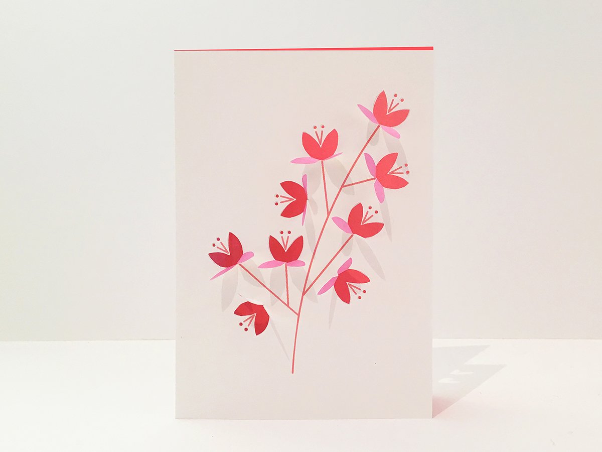 Image of 2x Blossom Fold Out Cards