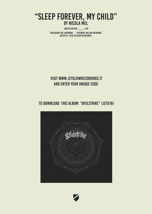 Image of "Sleep Forever, My Child" - Nicola Mel - Artjet Collection 011