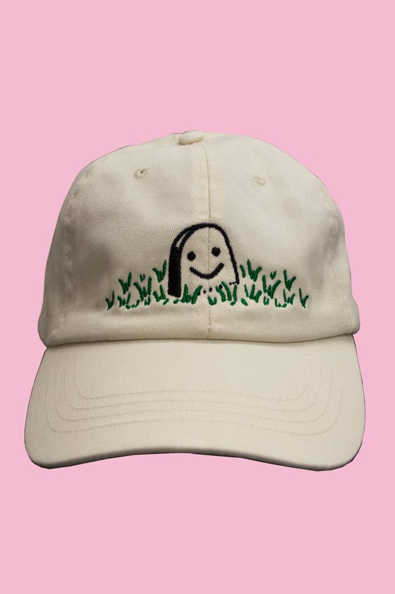 Image of HAPPY GRAVE EMBROIDERED CAP