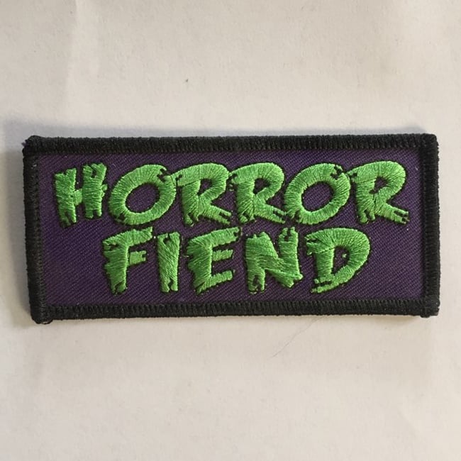Image of Horror Fiend Iron On Patch