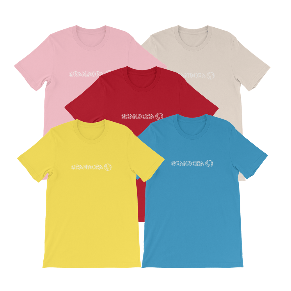 Image of White Logo Color Tees - 5 Colors