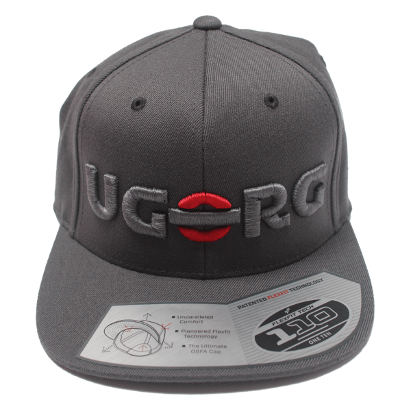 Image of UGORG Flex-Fit SnapBack (Grey with Grey Logo)
