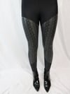 Gray/Black Snake Skin Leggings 