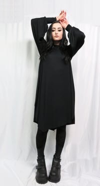Image 2 of Buttery Modal  Bishop Sleeve Dress
