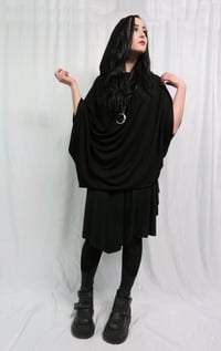 Image 2 of Hooded Bat cape sweater