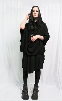 Image 1 of Hooded Bat cape sweater
