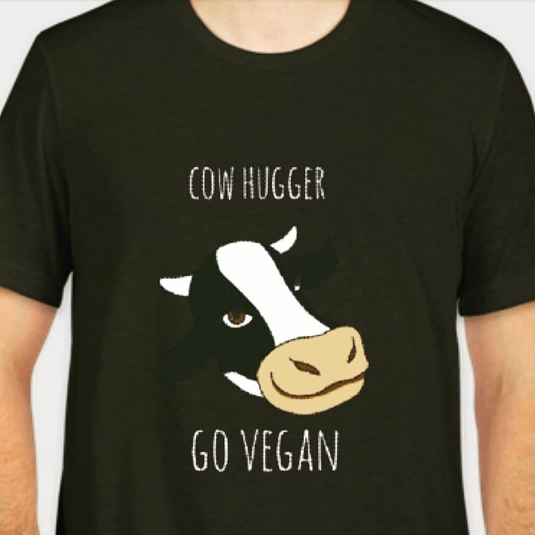 Image of COW HUGGER T-SHIRT