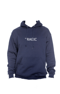 Something Tragic Navy Hoodie 