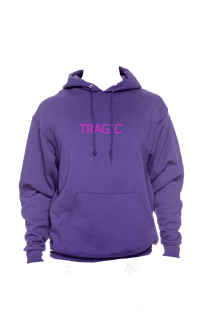 Something Tragic Purple Hoodie