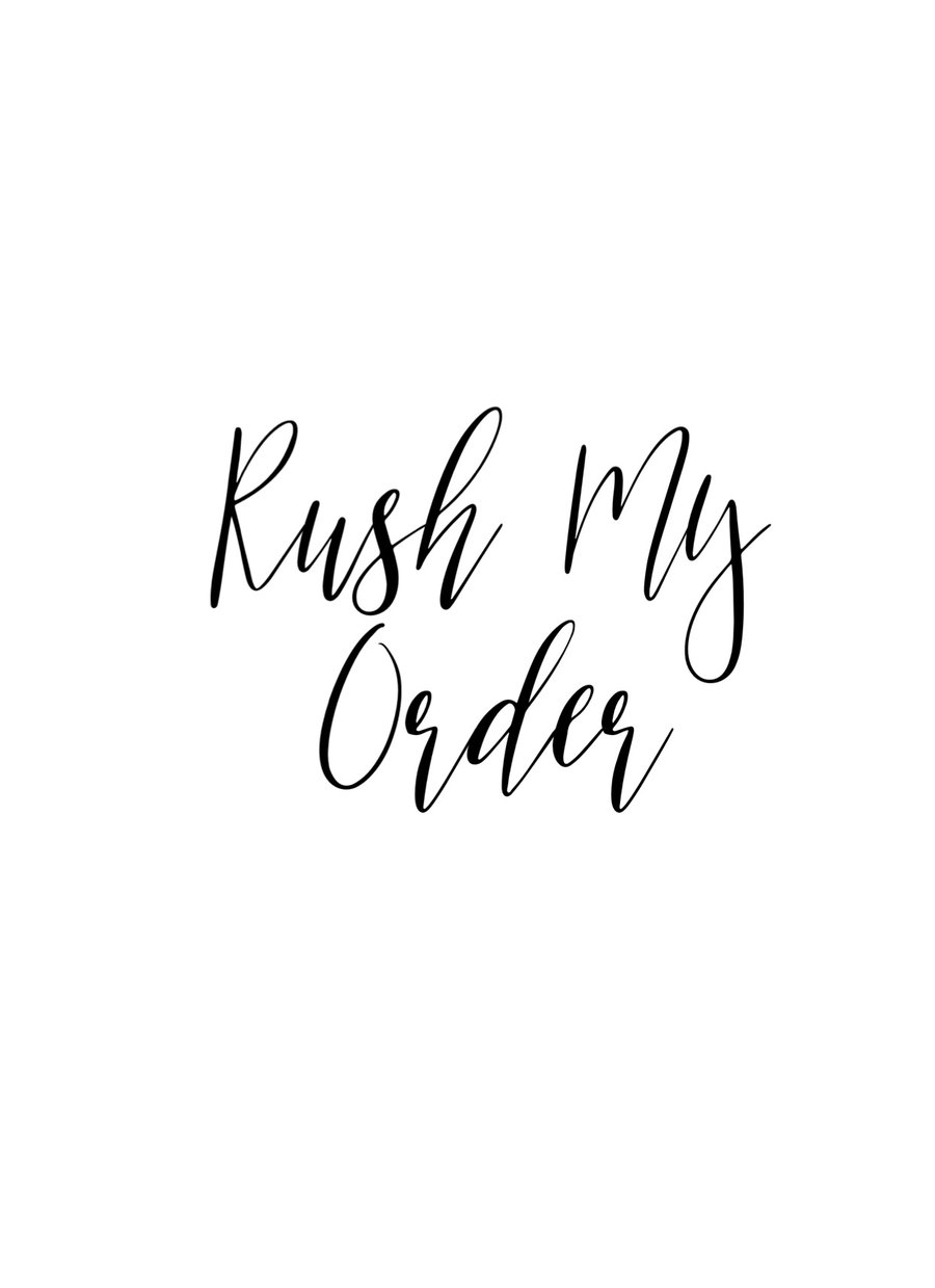 Image of Rush My Order 