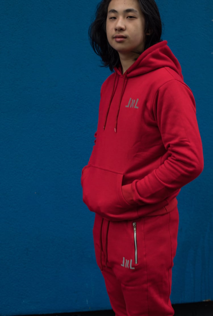 Image of Small Red Loud N Lit Tracksuit