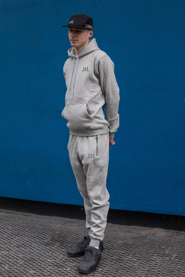 Image of Small Grey Loud N Lit Tracksuit