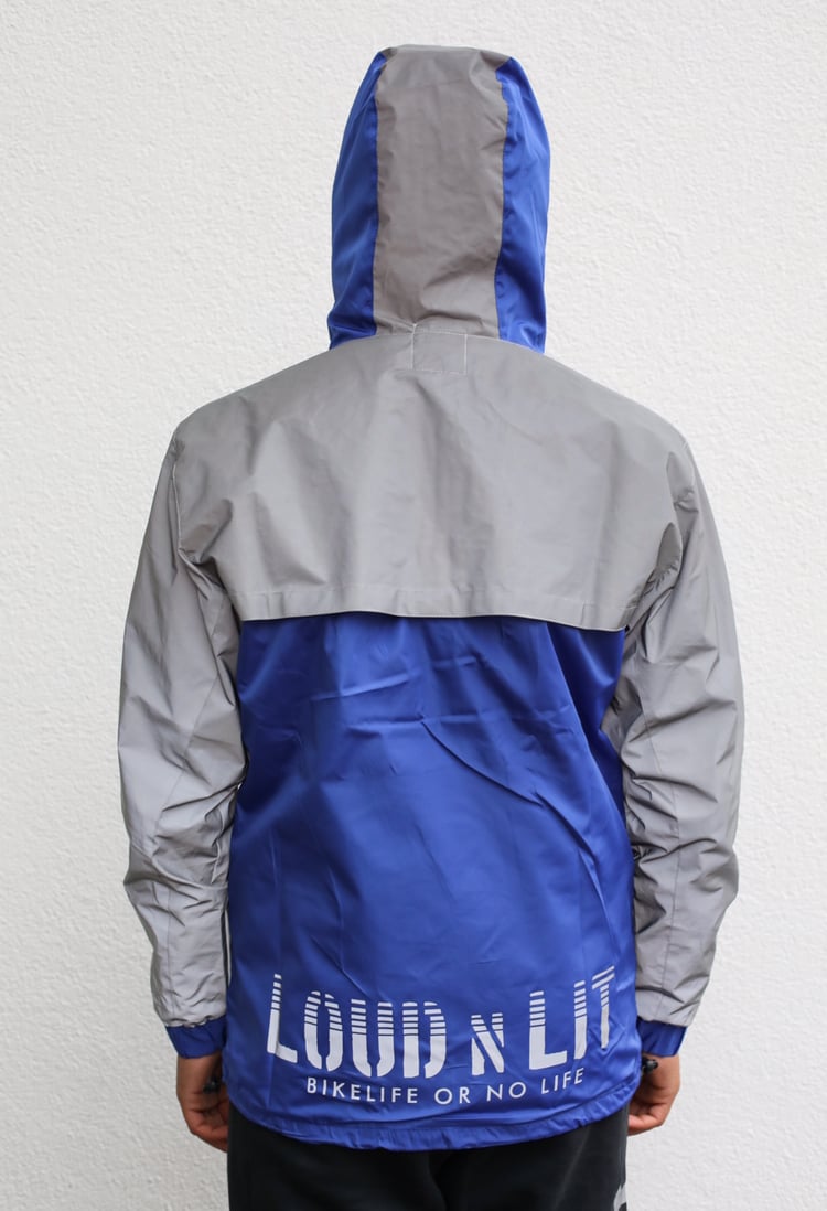 Image of Blue/Lit Jacket-in-a-Packet