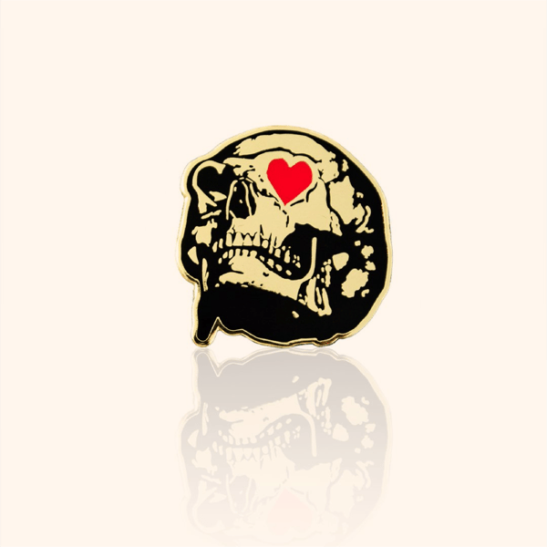 Image of Love Skull Pin