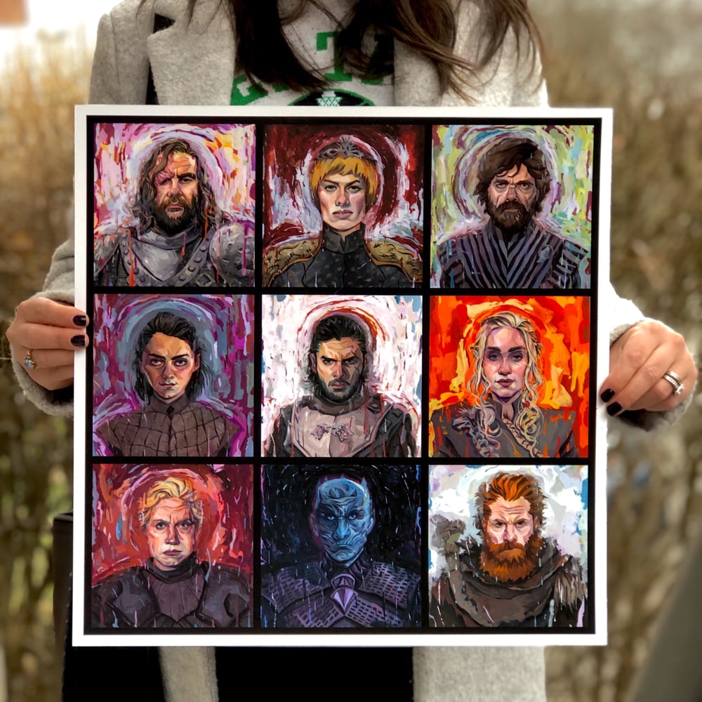 Game of Thrones Group Print