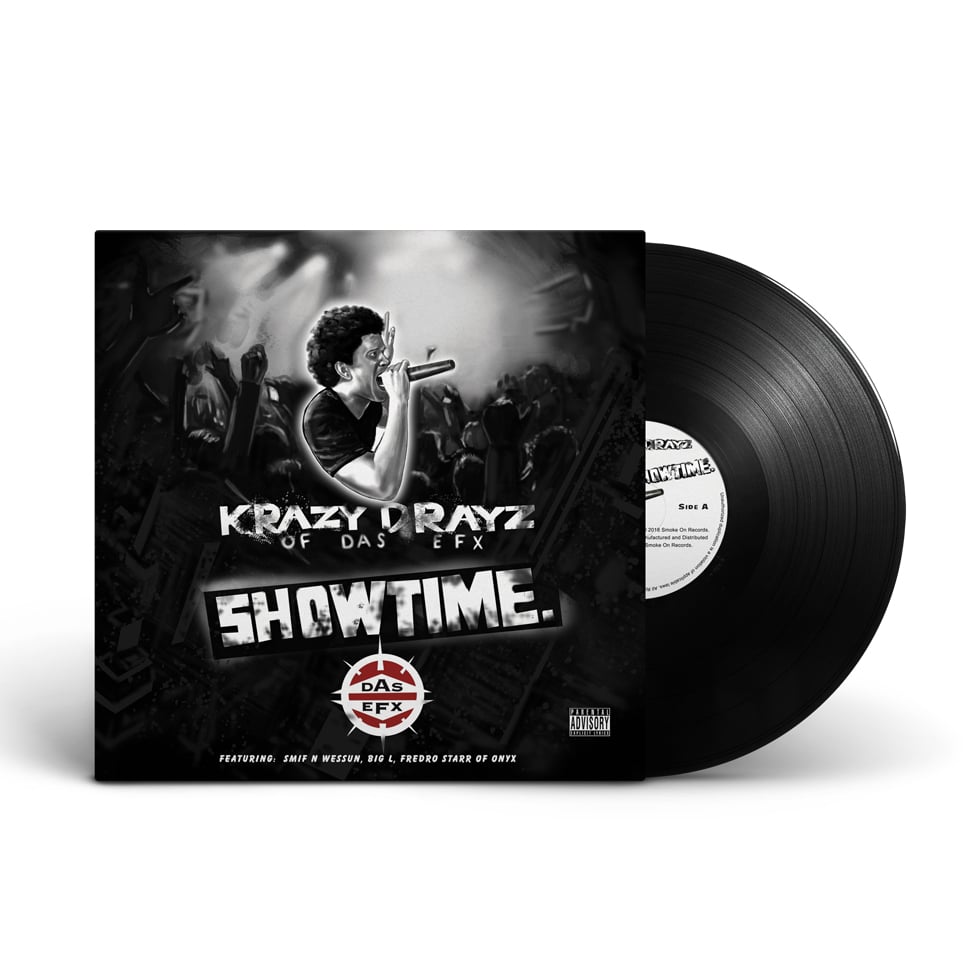 Krazy Drayz of Das EFX - Showtime Vinyl | Smoke On Records