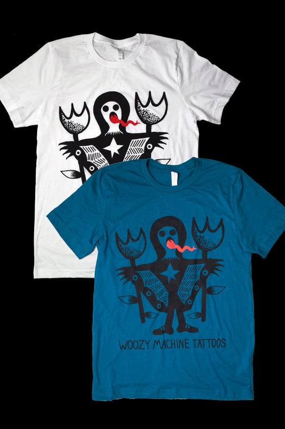 Image of WOOZY MACHINE TATTOOS T-Shirt