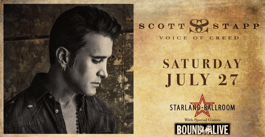 Image of BoundAlive with Scott Stapp at Starland Ballroom!