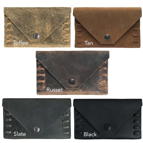 Image of Structured Cowhide Wallet