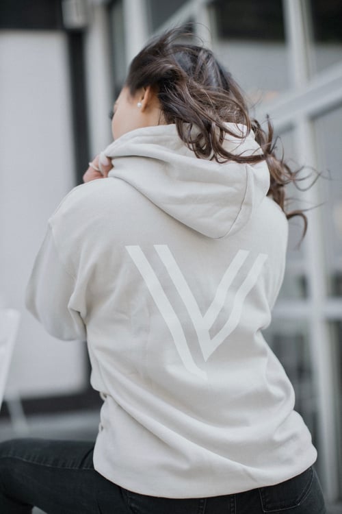 Image of Beige “Vision” Hoodie