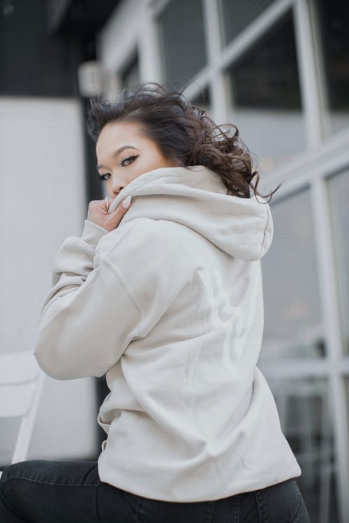 Image of Beige “Vision” Hoodie