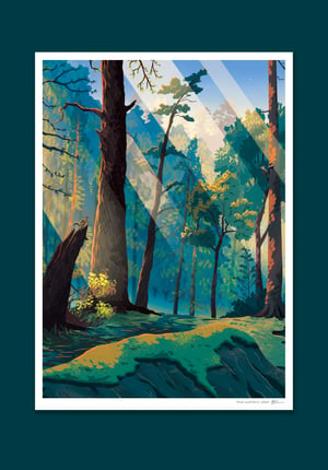 Image of Woodlands Print