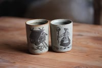 Image 1 of Baba yaga ceramic egg cups