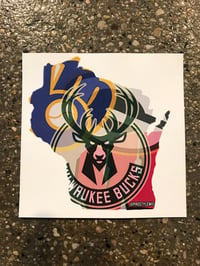 Wisconsin Sports Sticker