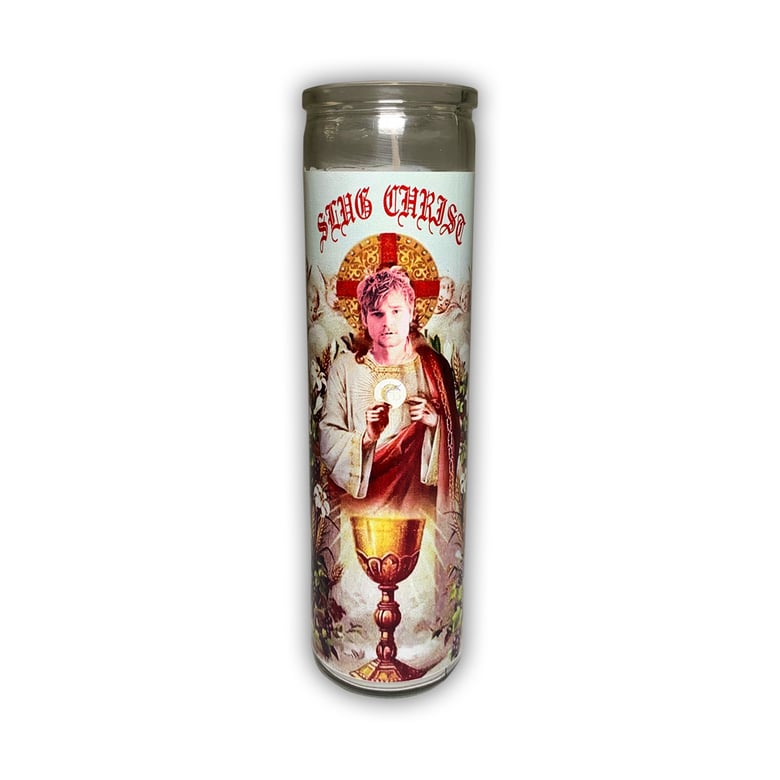 Image of Slug Christ Novena Candle