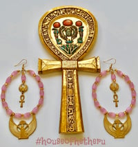 Image 4 of The Great Enchantress Earrings (PINK POWER)