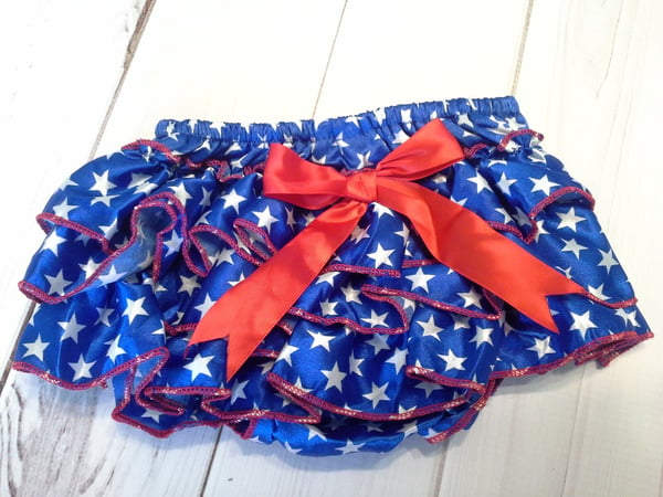 Image of ROCK BOTTOM BLOWOUT SALE 4th of July Stars Bloomer