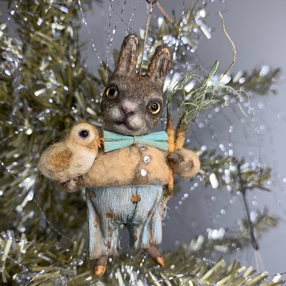 Thomas Rabbit | Spun Cotton Ornament Co.