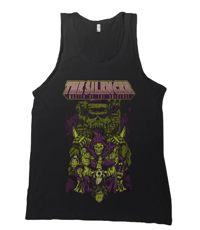 Image of The Silencer "Skelator Master of The Universe" Tank Top