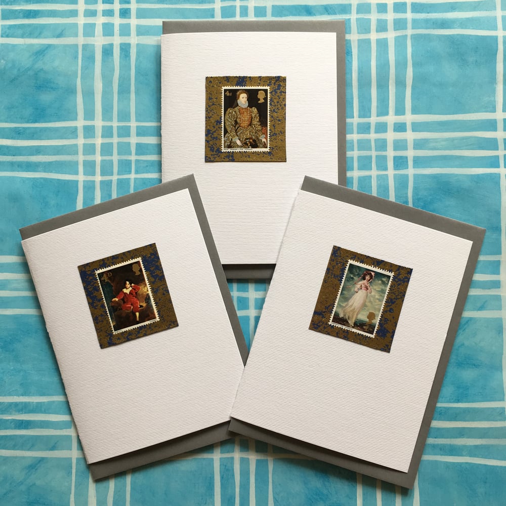 Image of Historical Paintings (Stamps) Card Selection